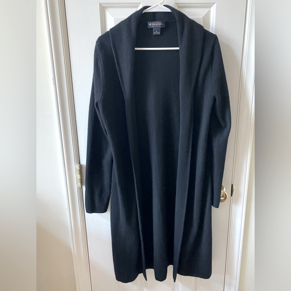 Cashmere long cardigan